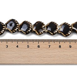 Chapelets de perles en porcelaine manuelle&nbsp;PORC-Q002-01A-09