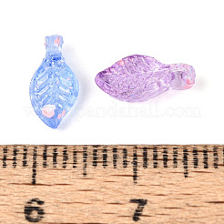 Transparent sprühlackierte Acryl-Anhänger&nbsp;ACRP-T011-07M