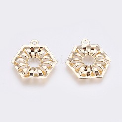 Messing Anhänger & Charms&nbsp;KK-I622-14G-NF