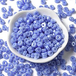 Undurchsichtige Farben Glanz Glas Saatperlen&nbsp;X-SEED-E001-P3x6mm-A05