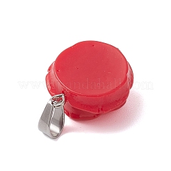 Undurchsichtige Harzanhänger&nbsp;PALLOY-JF02753-01