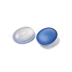 Natürliche blaue Achat-Cabochons&nbsp;G-A266-01B