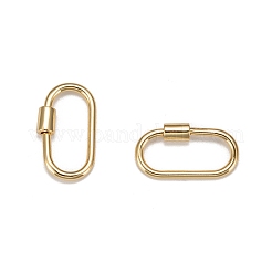 Messingschraube Karabiner Schloss Charms&nbsp;LS-KK-T047-07G