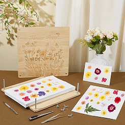 Werkzeugsätze für Bambusblumenpressen&nbsp;DIY-PB0001-09