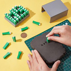 Kunststoff-Kleinbuchstaben-Tonstempel-Sets&nbsp;DIY-WH0750-114A