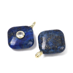 Gefärbt natürliche Lapislazuli Anhänger&nbsp;G-K372-05G-09