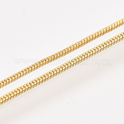 Laiton chaîne serpent création de collier&nbsp;X-MAK-T006-11A-G