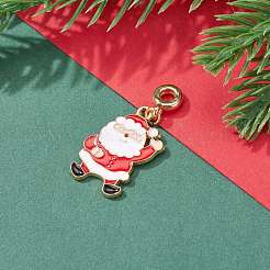 Navidad colgantes de esmalte de la aleación&nbsp;PALLOY-JF00709-05