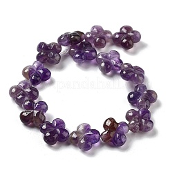 Natürlichen Amethyst Perlen Stränge&nbsp;G-P520-A07-01