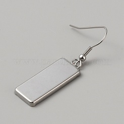 Ohrringhaken aus Edelstahl 304&nbsp;FIND-WH0422-29P