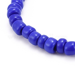 Perles de rocaille de verre étirer bracelets&nbsp;BJEW-JB06291-04