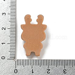 Cabujones decodificados de resina opaca navideña&nbsp;RESI-U006-03E