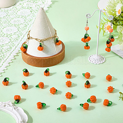 30 Stück handgefertigte Bunte Malerei-Anhänger mit Herbstmotiv&nbsp;LAMP-PA0001-23