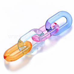 Anneaux de liaison acryliques transparents&nbsp;OACR-S036-006A-J
