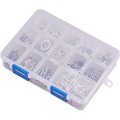 Ancora in argento tibetano e pendenti di timone&nbsp;TIBEP-PH0004-15AS-WH