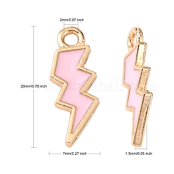 Pendente smaltati in lega&nbsp;ENAM-N054-025C