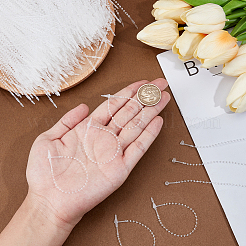 Étiquettes de vêtements en plastique PP&nbsp;DIY-CY0003-25