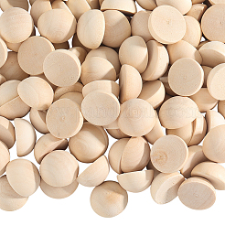 Unfertige Cabochons aus Naturholz&nbsp;WOOD-SP0001-55A