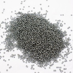 8/0 transparentes Glas runden Saatperlen&nbsp;SEED-J010-F8-40