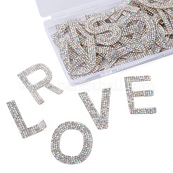 Glitzernde Strass-Aufnäher zum Aufbügeln&nbsp;DIY-CD0001-10E