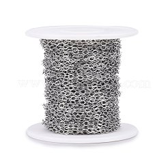 Chaînes de câbles en acier inoxydable 304 résistant au ternissement&nbsp;CHS-H022-01P-20M