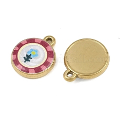 Pendentifs en acier inoxydable 304 émaillé imprimé&nbsp;SA-CBA1ED9-20G-05