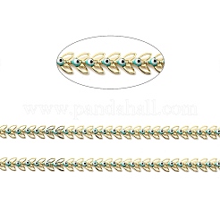Catena a maglie in foglia di ottone fatta a mano&nbsp;CHC-G017-08G