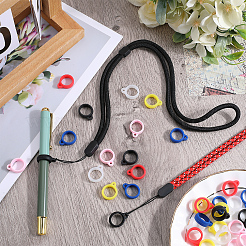 5 Stück 5 Farben Polyester-Umhängeband&nbsp;DIY-GF0008-27