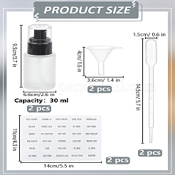 2 Stück Sprühflaschen aus Milchglas&nbsp;MRMJ-LP0001-39