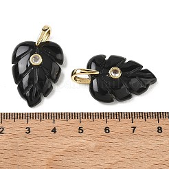 Natürlichen Obsidian Anhänger&nbsp;GG-CBA105B-01C-G