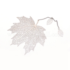 Lesezeichen aus Edelstahl&nbsp;STAS-WH0019-02