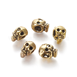 Perline in lega stile tibetano&nbsp;PALLOY-WH0065-61AG