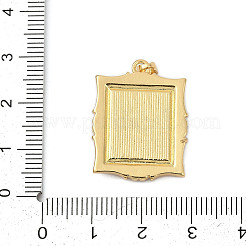 Ciondoli smaltato in ottone&nbsp;KK-U068-12B-01G