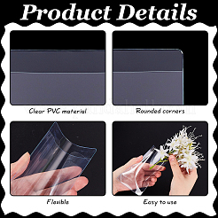Transparente PVC-Plastiktüten&nbsp;ABAG-WH0072-006
