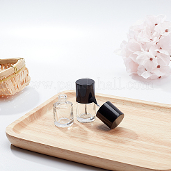 Leere Flasche aus transparentem Glasnagellack&nbsp;MRMJ-BC0002-52