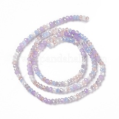 FilI di perline in vetro placcato&nbsp;X-EGLA-S192-001A-B11