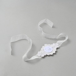 Blumenstraußband aus Glas&nbsp;DIY-WH0591-498