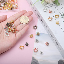140 stücke 14 stile legierung europäischen perlen&nbsp;DIY-CA0006-56