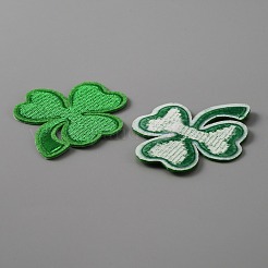 Polyester-Stoffe computergesteuertes Sticktuch zum Aufnähen von Patches&nbsp;PATC-WH0001-28