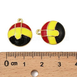 Pendentifs en acier inoxydable 304 émaillés&nbsp;STAS-T068-80G