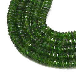 Fili di perline naturali diopside verde&nbsp;GG-NH0012-B02-4mm