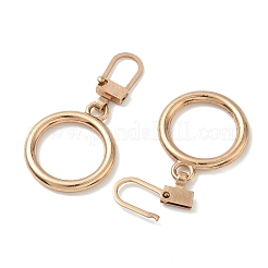 Zipper Puller aus Aluminium&nbsp;LS-FIND-WH0098-07G