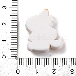 Cabochons de décodage en résine de dessin animé sur le thème de la licorne&nbsp;X1-CRES-Z011-02C