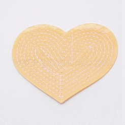 Fil à broder coudre sur un tissu de couvertures de colle thermofusible&nbsp;DIY-WH0199-24H
