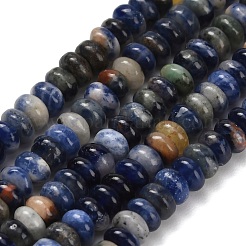 Natur Sodalith Perlen Stränge&nbsp;G-Z110-B20-2x4mm