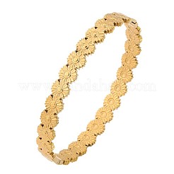 Bracelets à charnière en acier inoxydable 304 pour femmes&nbsp;WG3D24D-01