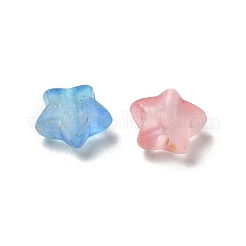 Perline acriliche trasparenti di colore sfumato&nbsp;X-OACR-M023-04B
