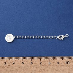 Messing-Karabinerverschlüsse und -Enden mit Kette&nbsp;KK-F880-36S