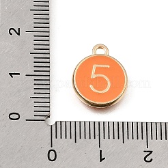 Legierung Emaille Anhänger / charms&nbsp;ENAM-T010-07J
