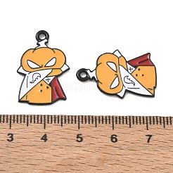 Halloween-Legierung Emaille-Anhänger&nbsp;AL-CBA8744-01EB-02